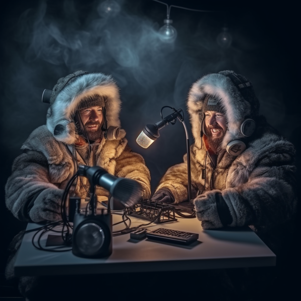 Arctic Podcasters: A Mid-Journey Break