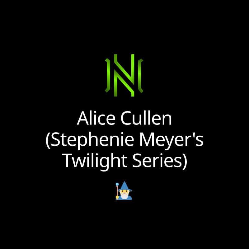 Alice Cullen (Stephenie Meyer's Twilight Series)