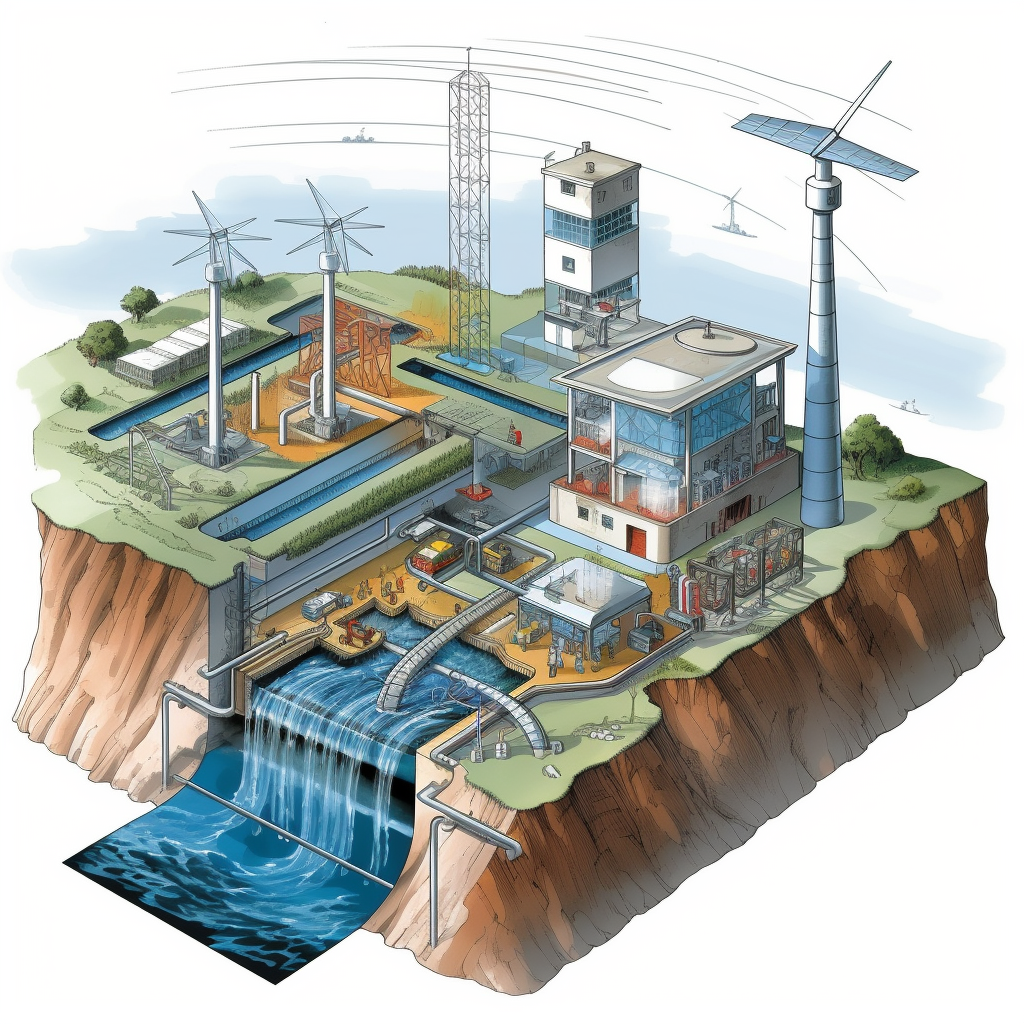 Integrated Renewable Energy Power Plant Blueprint