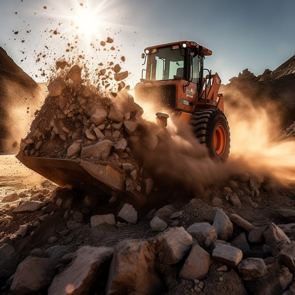 Halfway Triumph: The Mighty Bobcat at Work