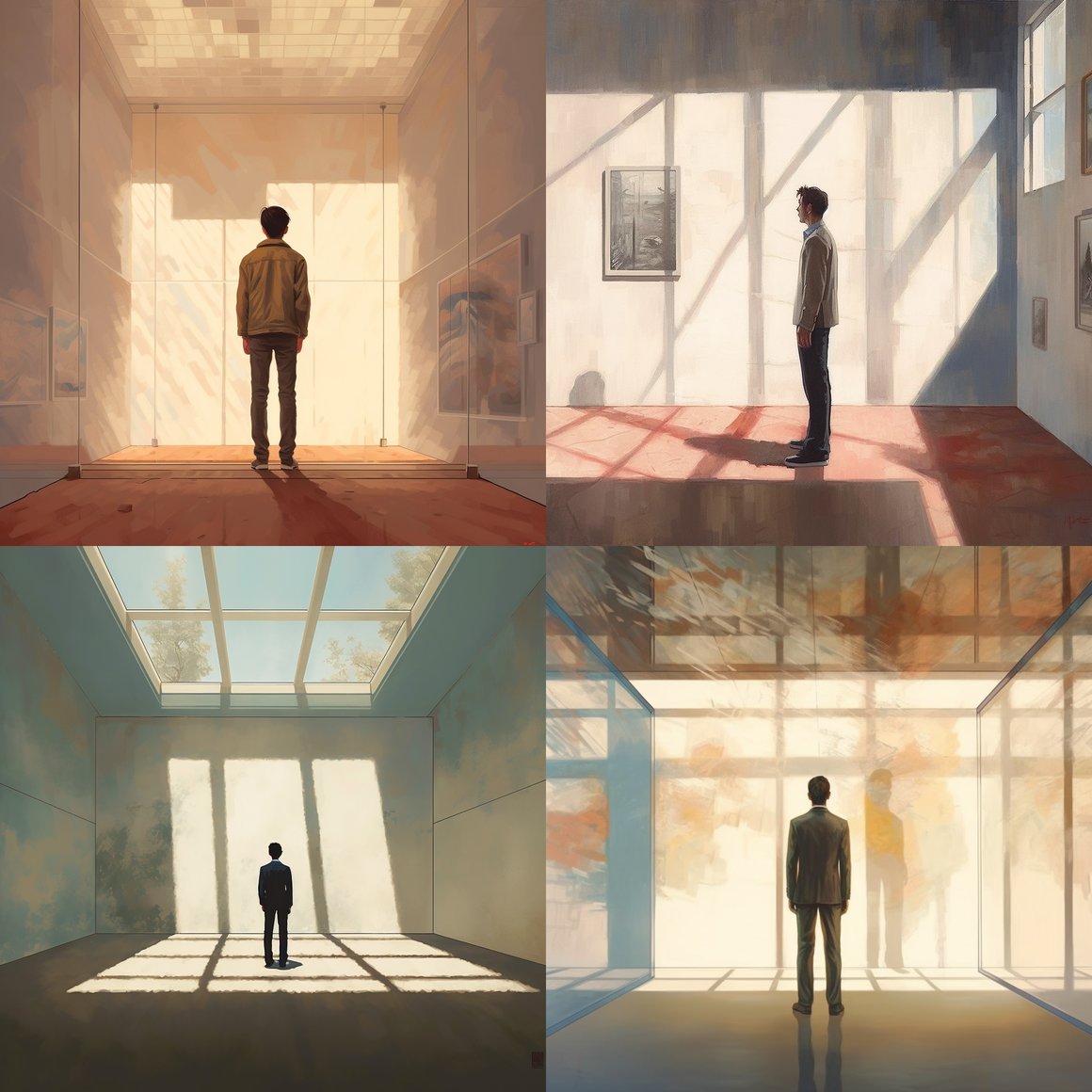 Sublime Solitude in the Gallery: A Mid-Journey Reflection