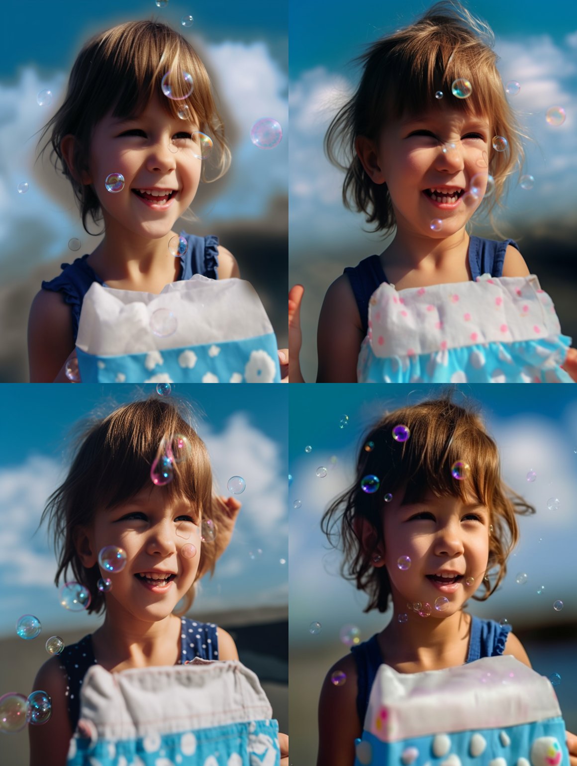 Sunlit Childhood: A Joyful Journey Midway