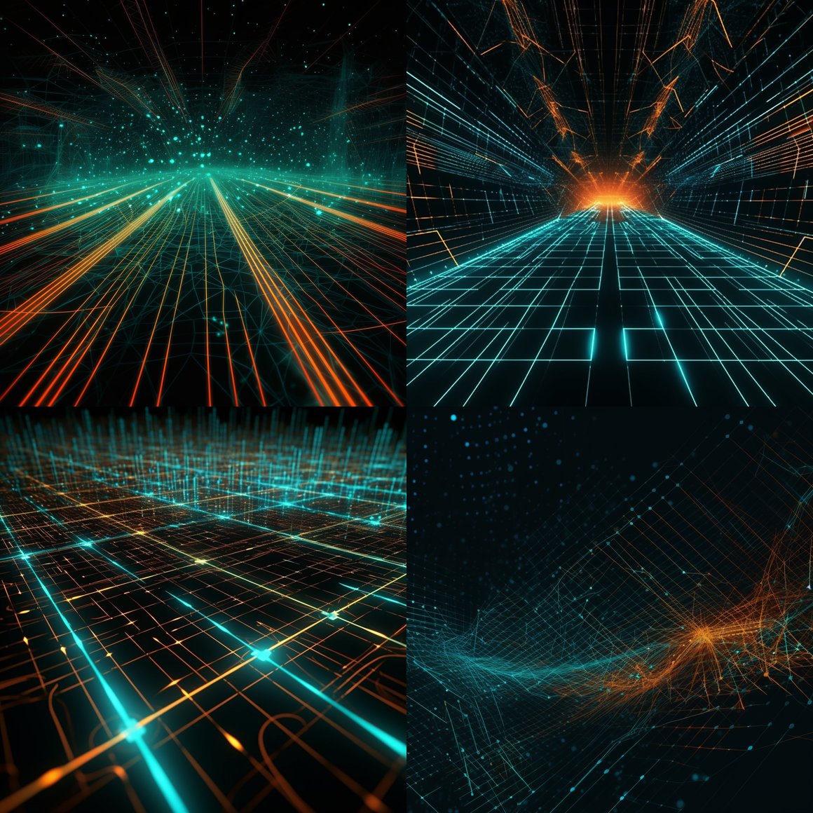 A Tron-Inspired Mid-Journey Visualization