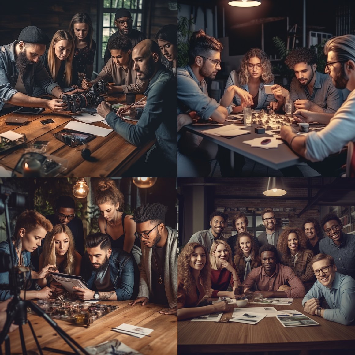 Harmony in Collaboration: A Mid-Journey Snapshot