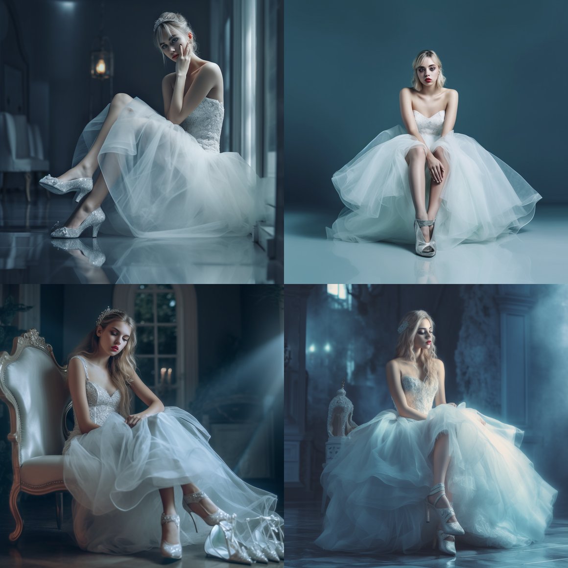 Cinderella Reimagined: A Couture Fashion Journey in 4K