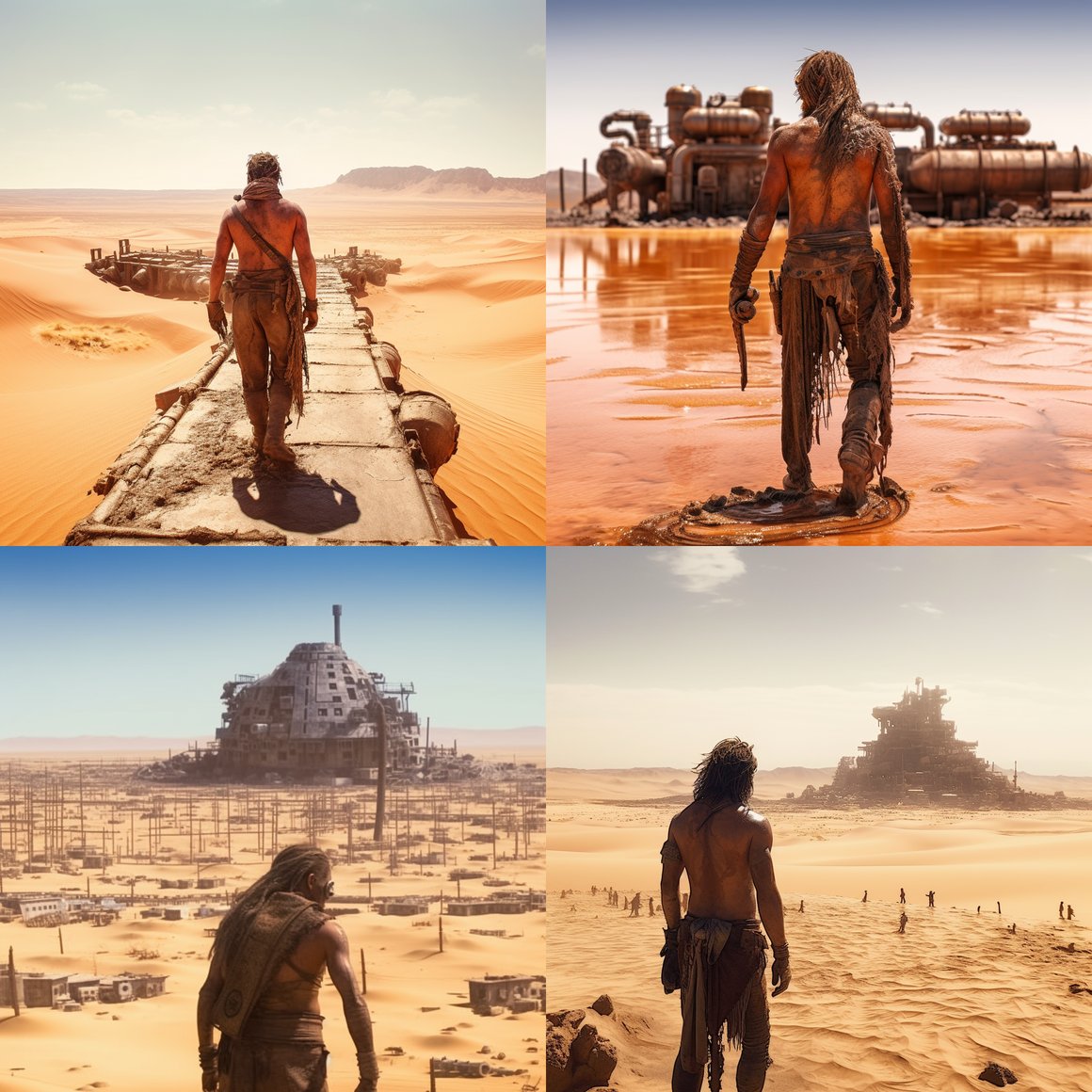 Desperate Oasis: A Sands of Survival Saga