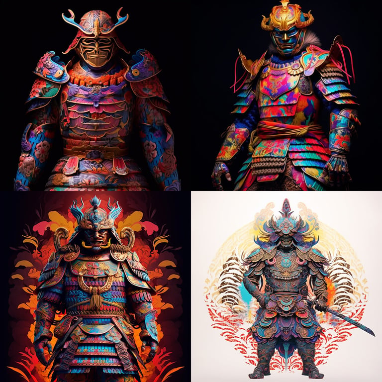 Samurai Standoff: Convergence of Tradition and Technology Prompt ...