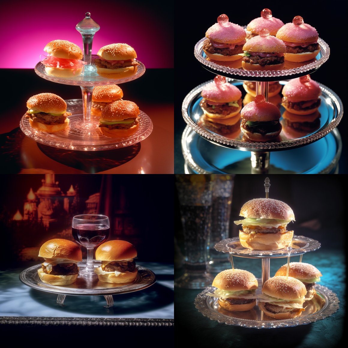 A Surreal Neo-Romantic Culinary Journey in Photorealism