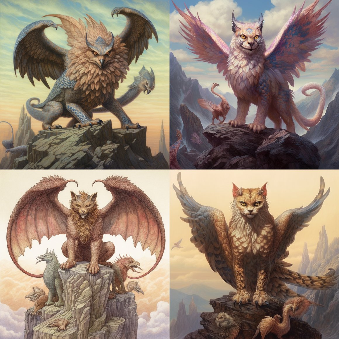Summit Encounter with the Fantastical Chimera