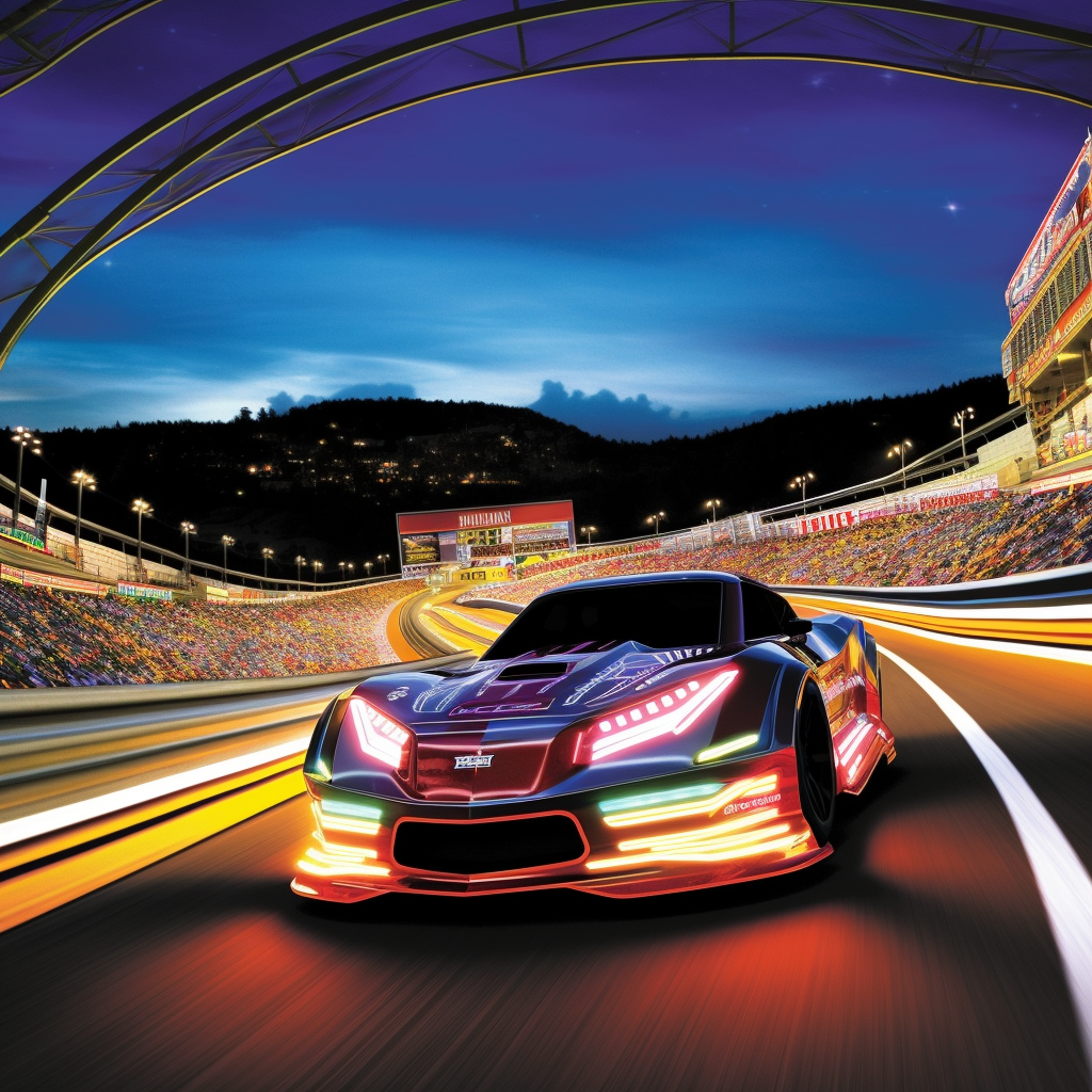 Neon Rush: The Future of NASCAR Racing