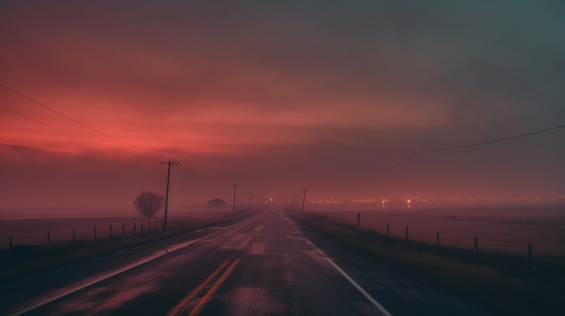 Midnight Desolation: Journey to the Abandoned Town