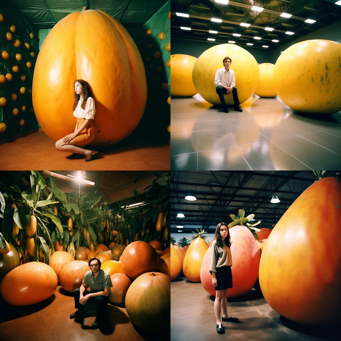 A Time-Space Odyssey in Ultra-Realistic Imageries