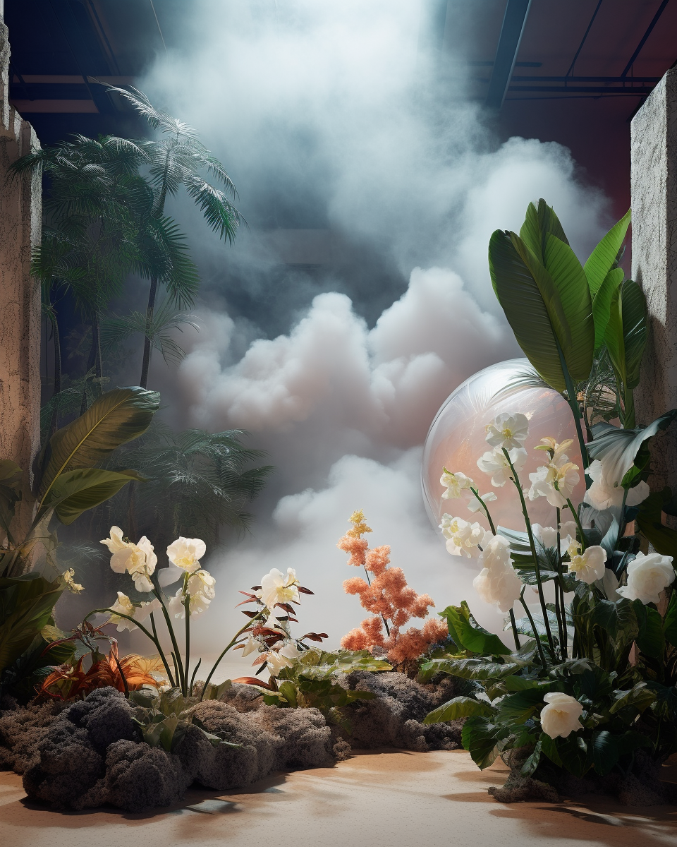 A Surreal Indoor Voyage in High Resolution