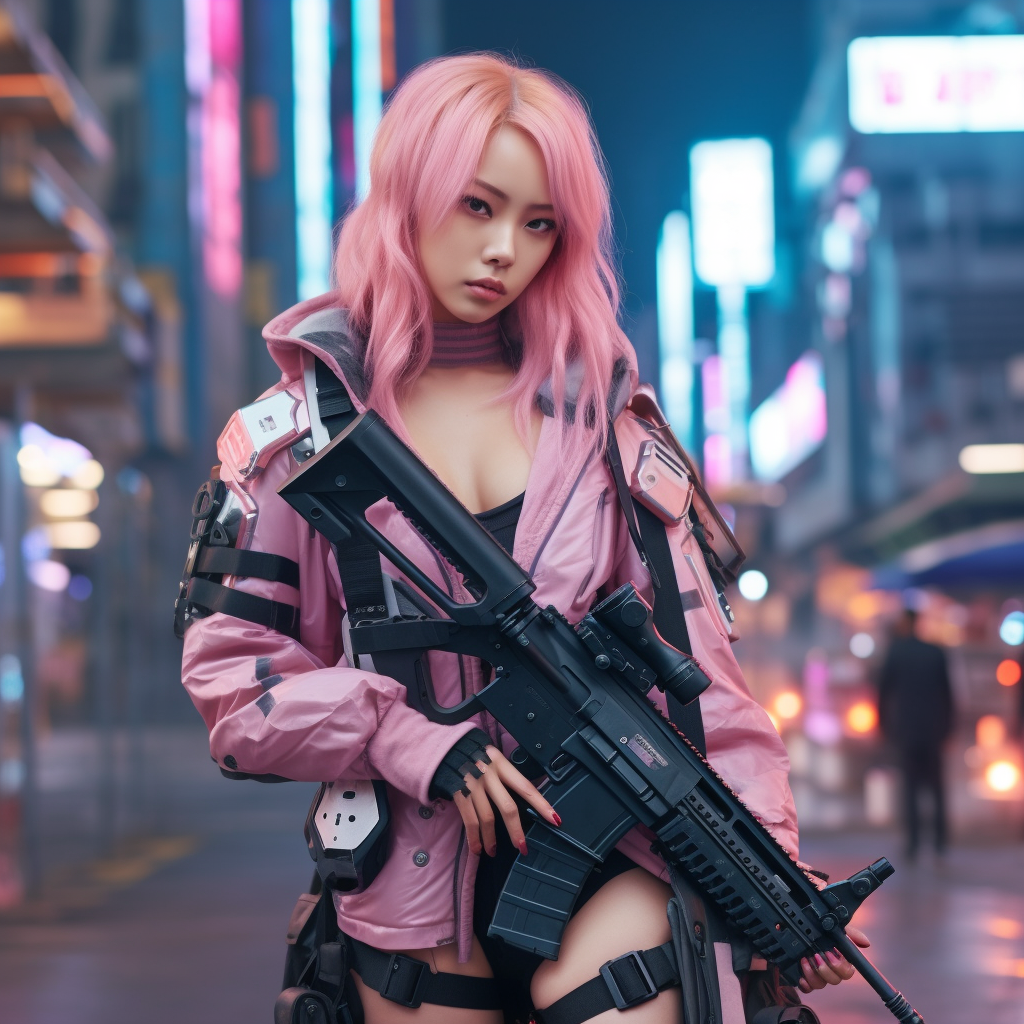Neo Seoul Huntress: A Cyberpunk Saga
