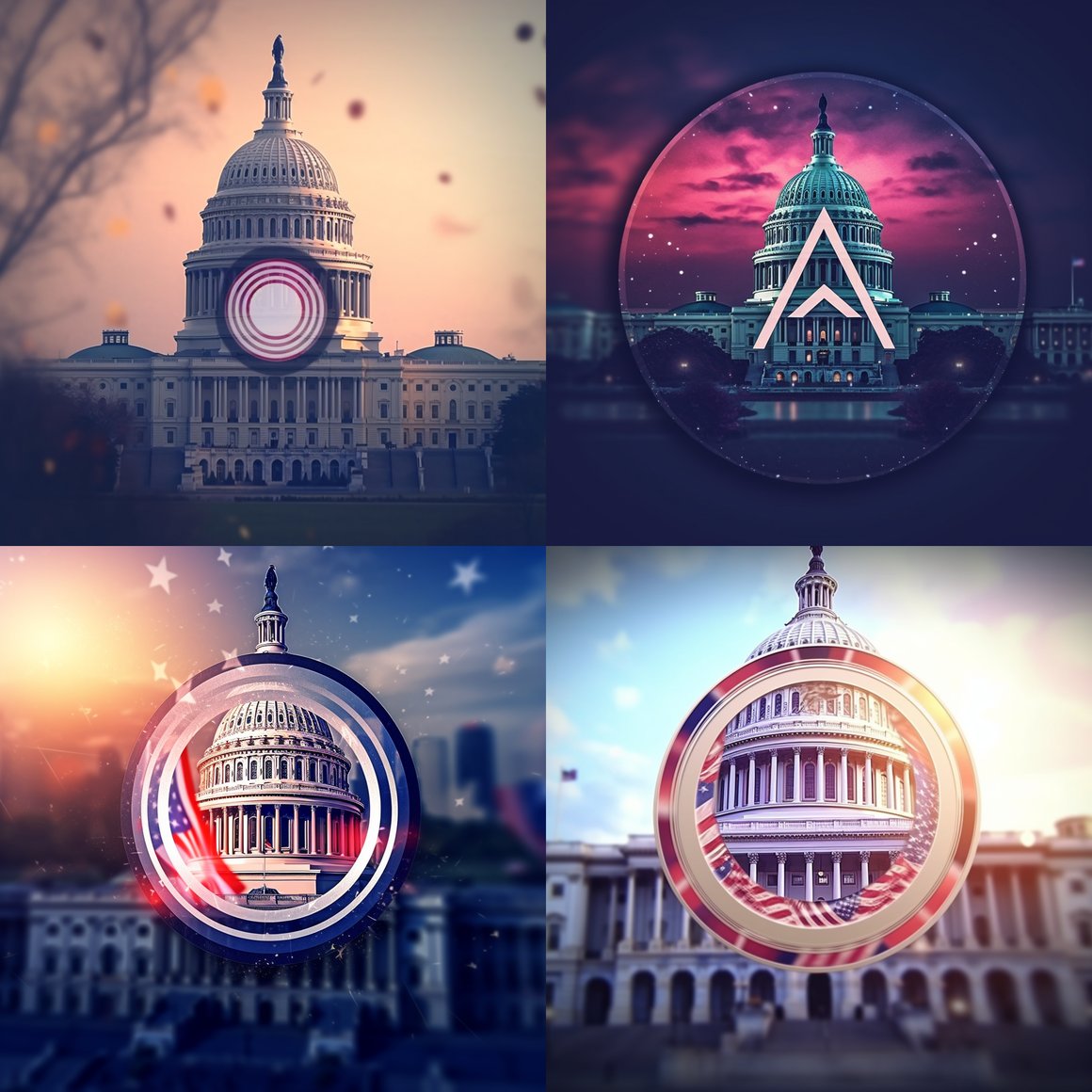 Cinematic American News & Media Company Logo Version 5.1