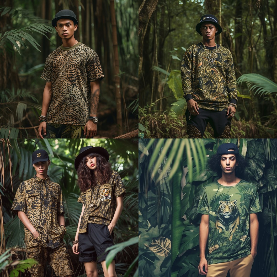 Designing Urban Jungle: A Streetwear Collection