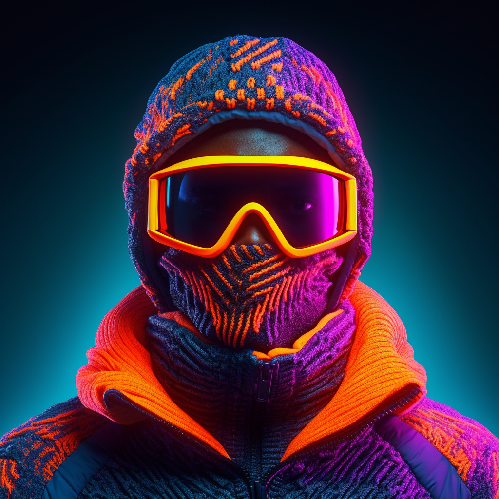 Neon Odyssey: A Visual Exploration in 8K 3D