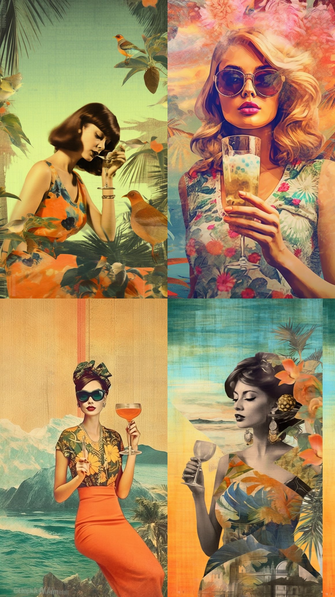 Hawaiian Collage: A Woman's Mid-Journey Refreshment