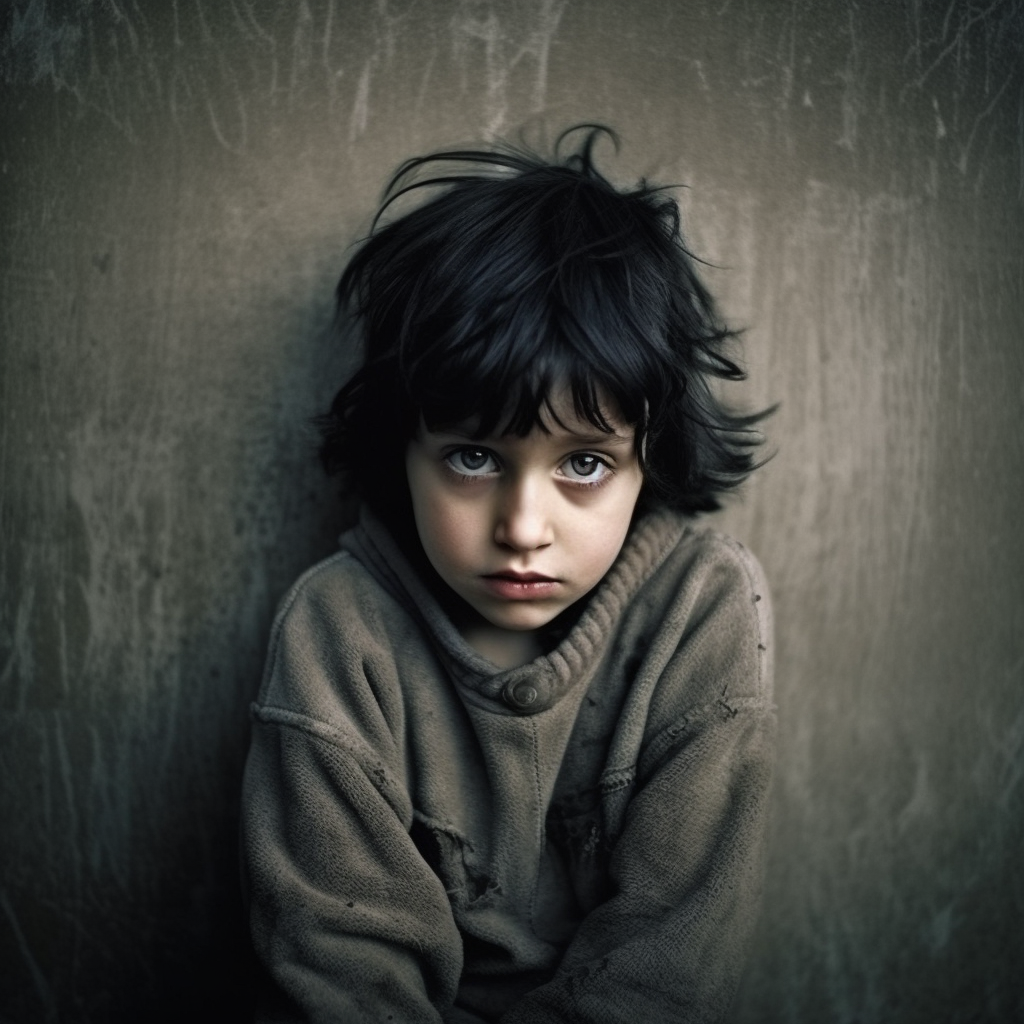 Subtle portrayal of a Child with Obsessive Compulsive Disorder