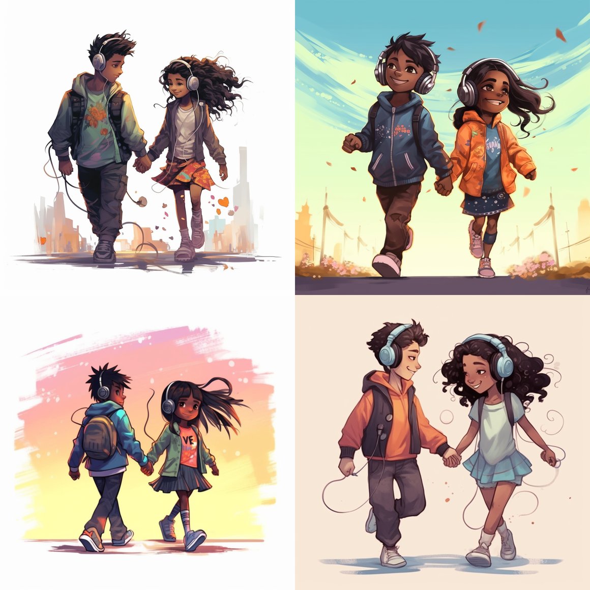 Harmonious Voyage: A Love Symphony in Color