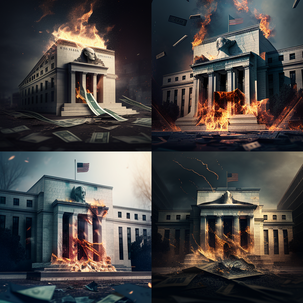 A Ultra-Realistic 8K Rendering of Recession-torn America