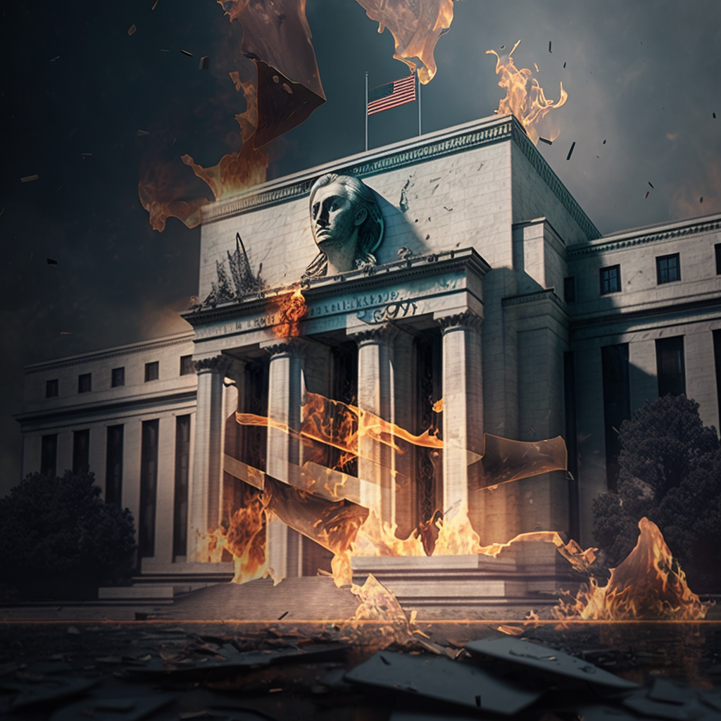 A Ultra-Realistic 8K Rendering of Recession-torn America