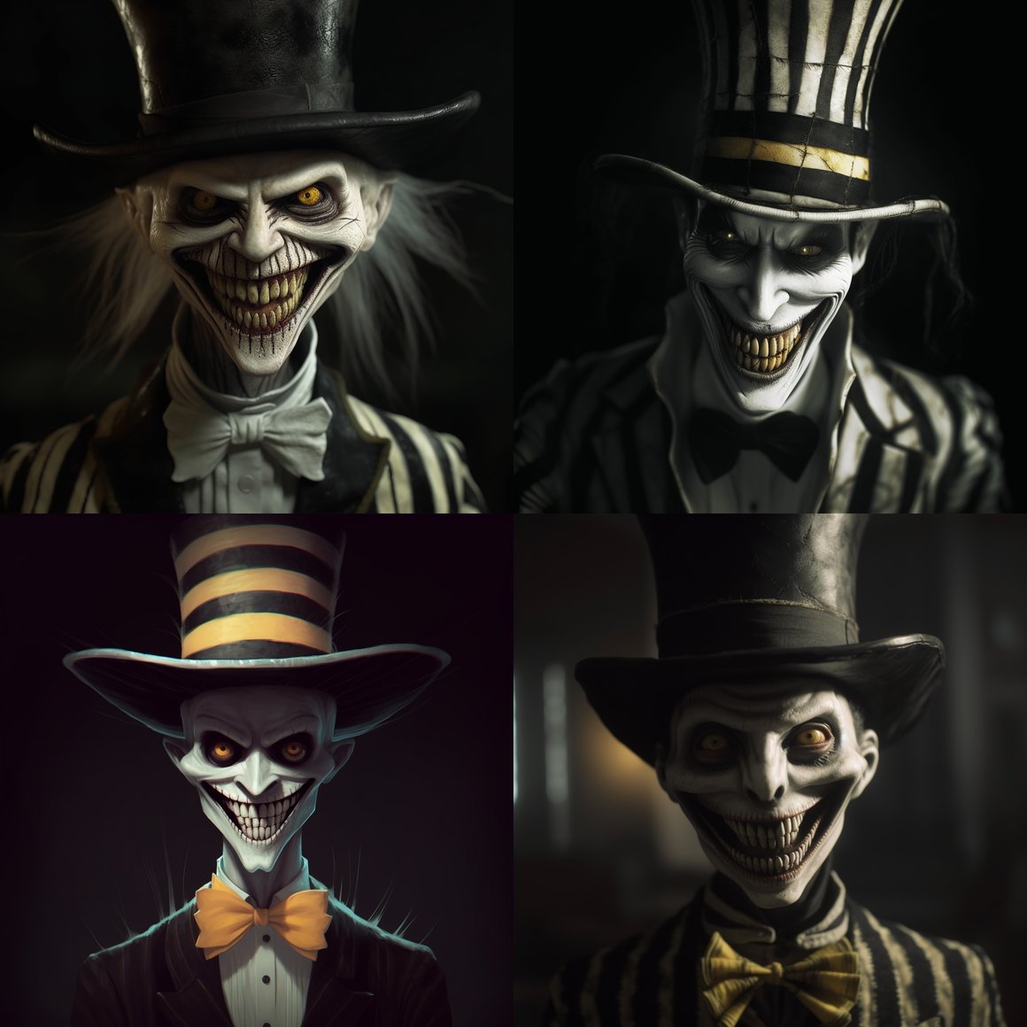 Chilling Encounter: Striped Phantom in HD