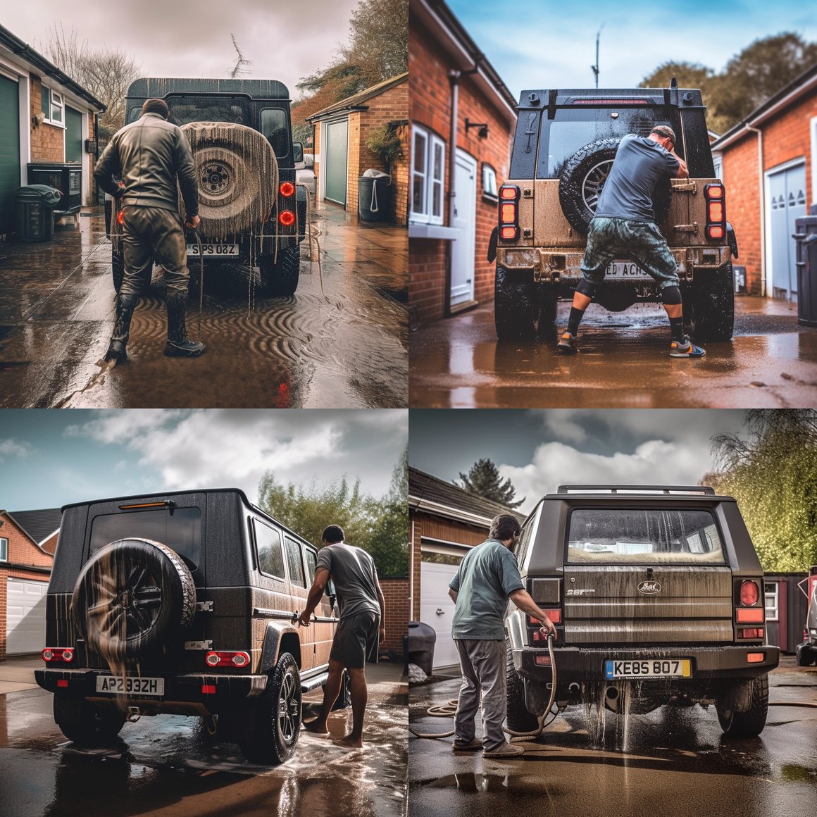 Suburban 4x4 Cleaning Chronicles