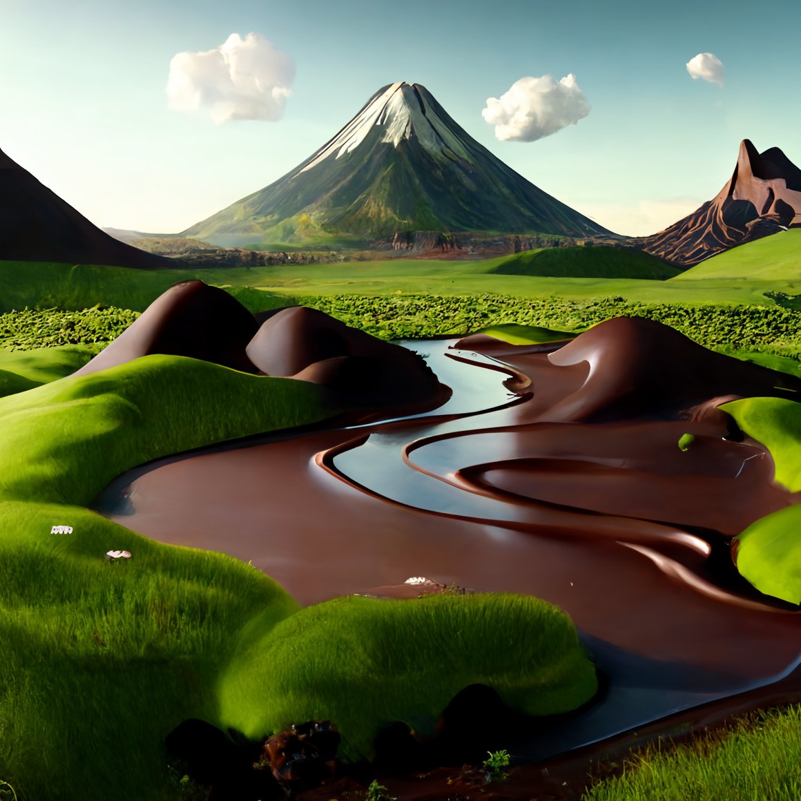 Choco River Adventure: A Pixar-Styled Journey