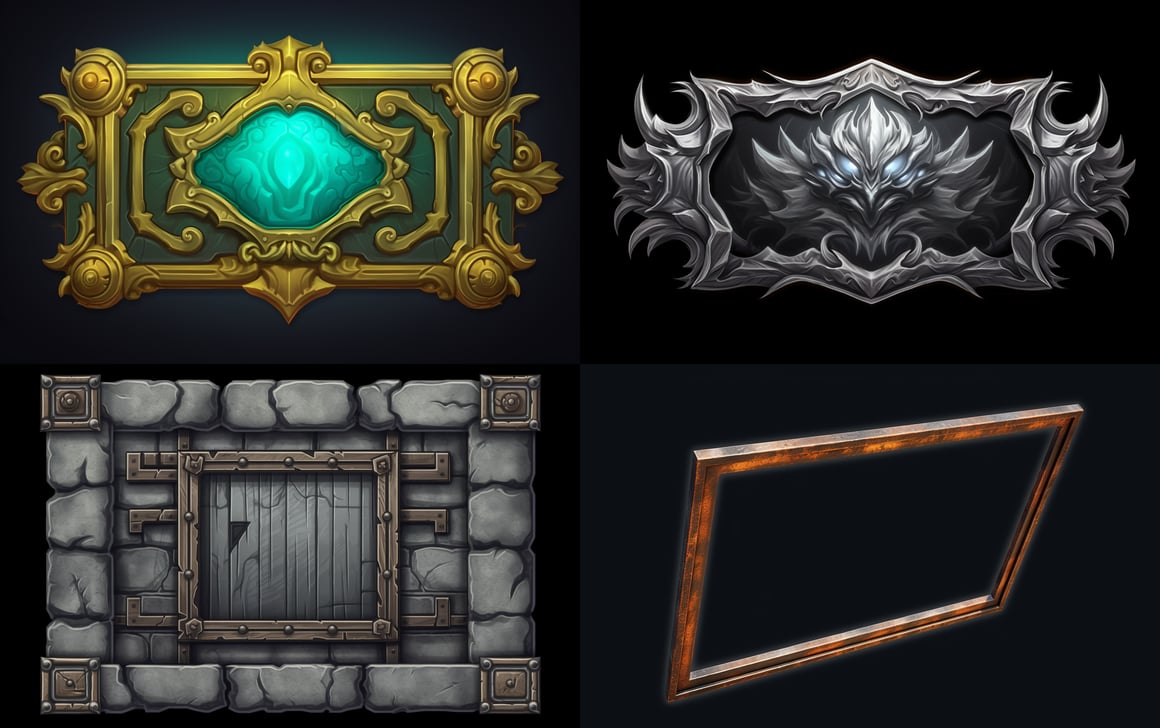 Medieval Combat UI: Changelingcore Journey in 2D Game Art