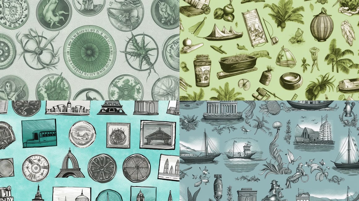 A Traditional Print Iconography Journey