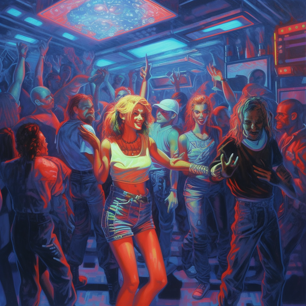 Neon Nostalgia: A Retro Rave Revisit