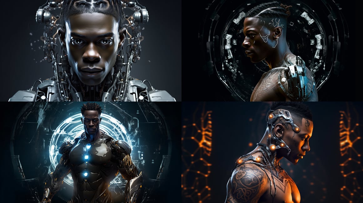 Harmony of Flesh and Steel: A Cyborg's Resilience