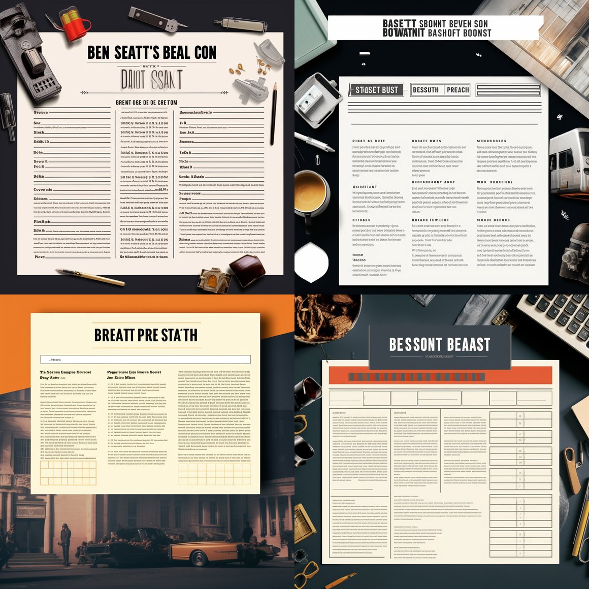 1970s Bank Heist Storyboard & Script Breakdown PowerPoint Template