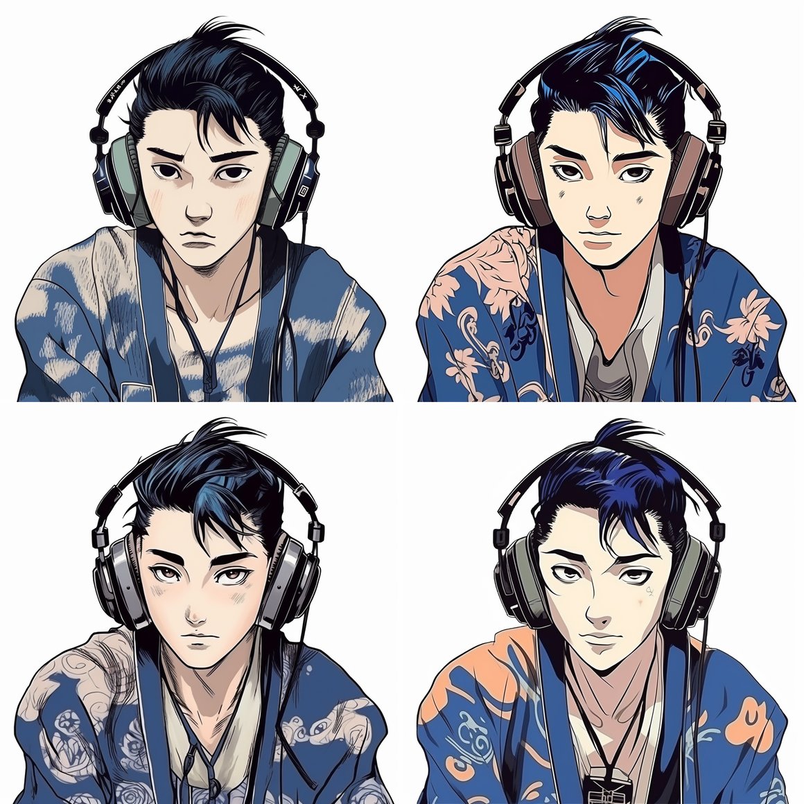 A Ukiyo-e Hokusai-Inspired Postmodern Digital Journey