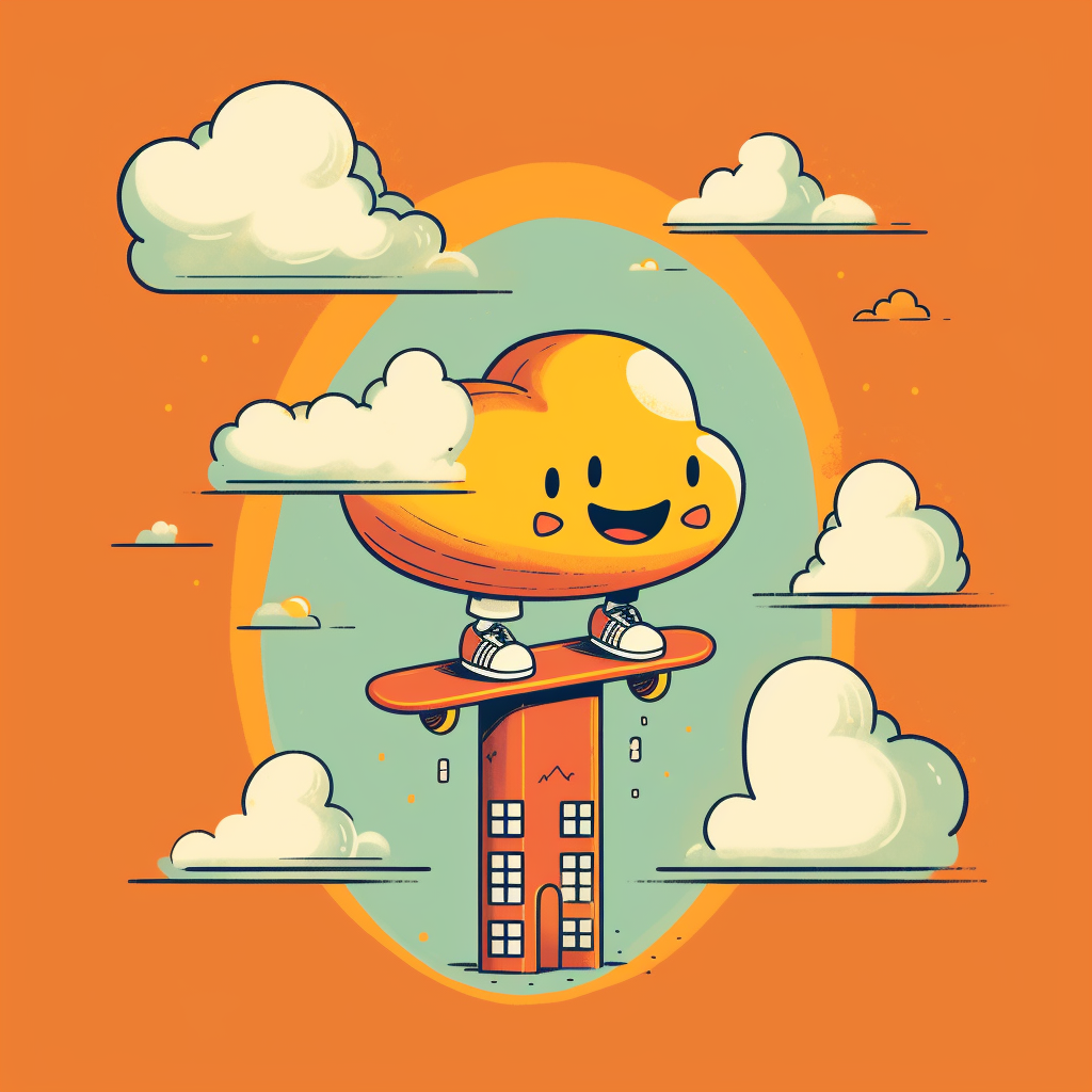 Sun & Cloud Skater Shenanigans