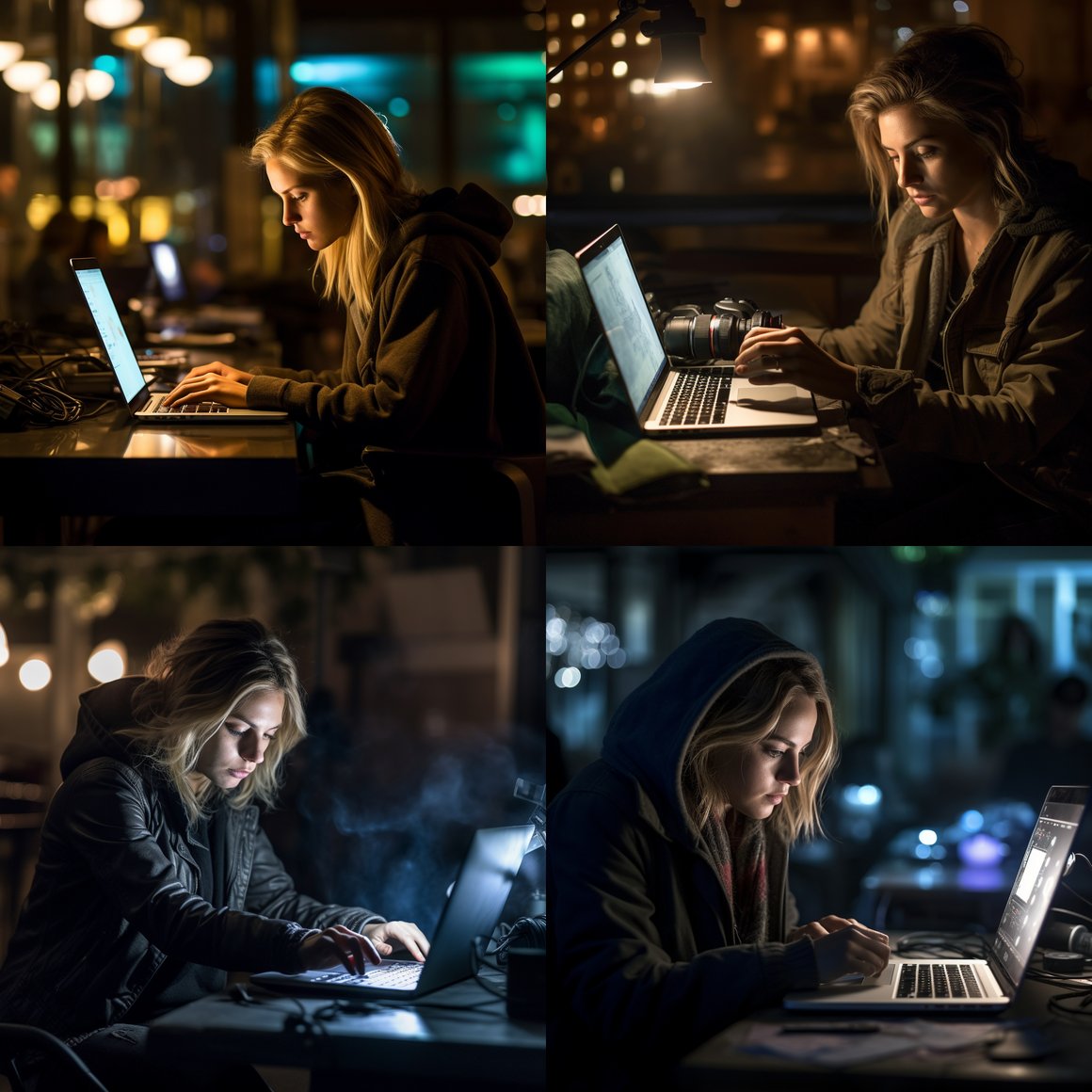 Midnight Deadline: A Photo Study of a Diligent Journalist