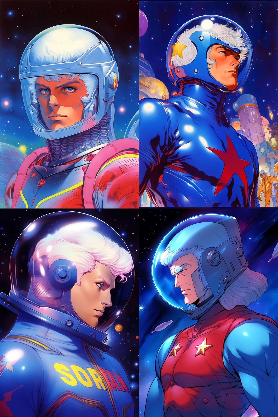 Retro Galactic Explorer: A Flash Gordon Inspired Adventure