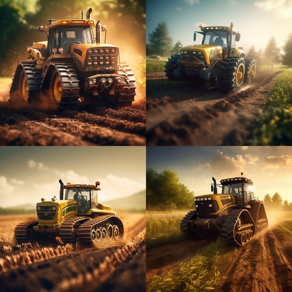 Midday Marvel: A High Definition Tractor Adventure