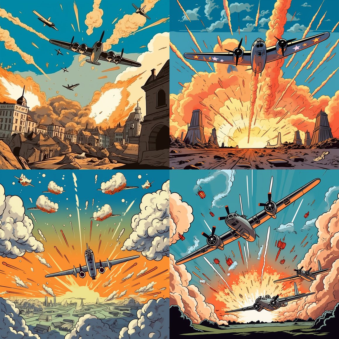 Mid-War Skies: B-17 Flying Fortress Encounter