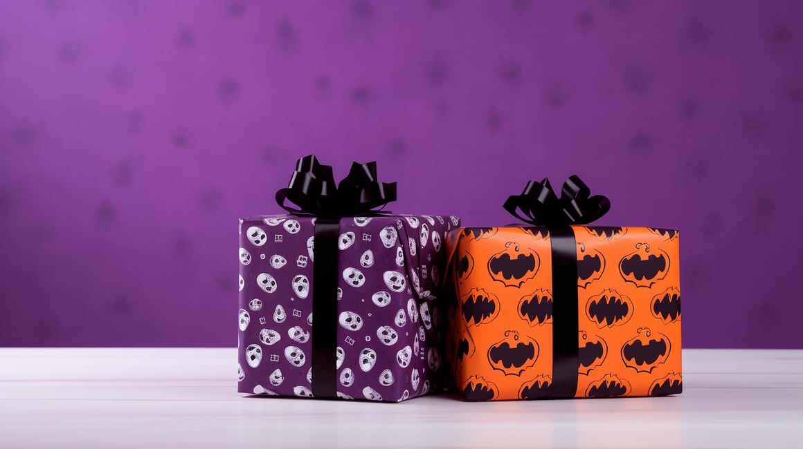 Halloween Surprise Gift Mid-Journey Prompt