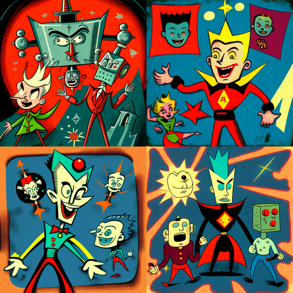 Retro Galaxy Adventures: Dracula and Friends in Space