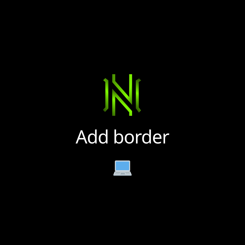 Add border