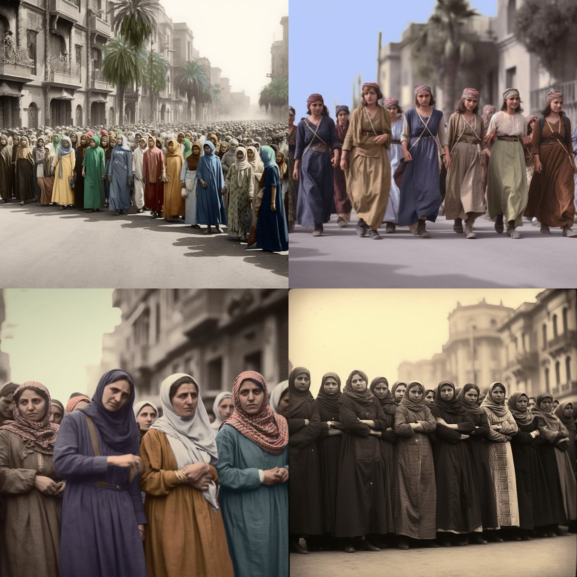 Revolutionary Fashions: Egyptian Women of the 1919 Uprising