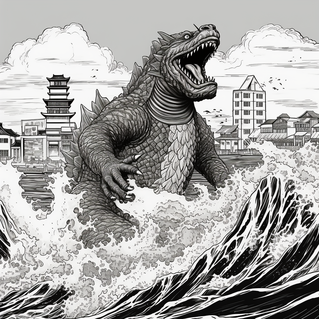 A Tribute to The Great Wave off Kanagawa