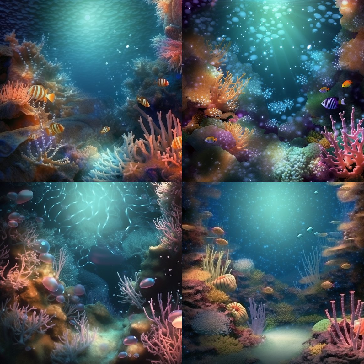 Submerged Beauty: A Mid-Journey Dive into the Depths