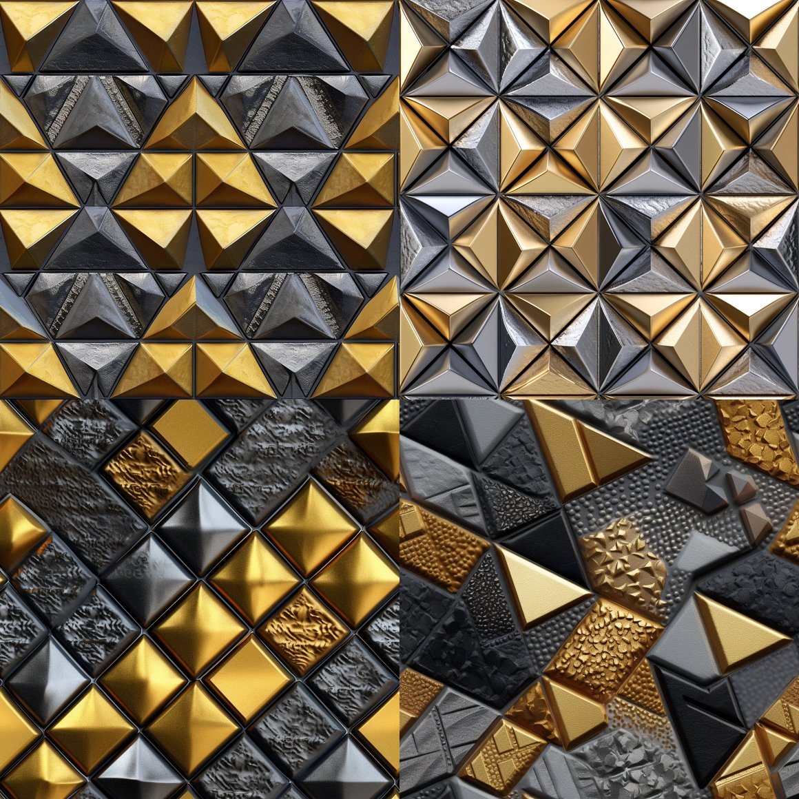Detailed Design Blueprint for Mixed-Metal Rubber Tile