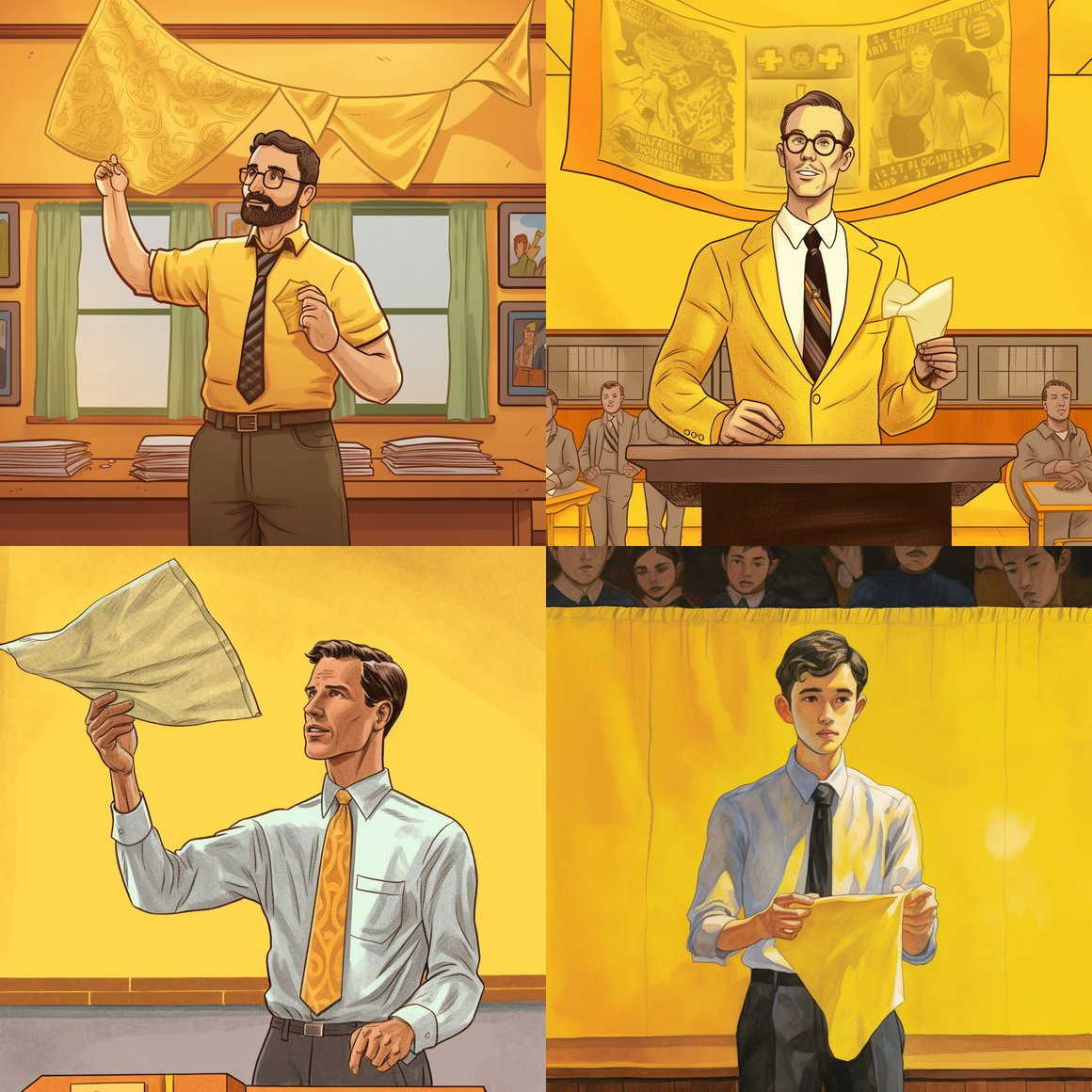 Midday Lesson: The Teacher with the Yellow Handkerchief