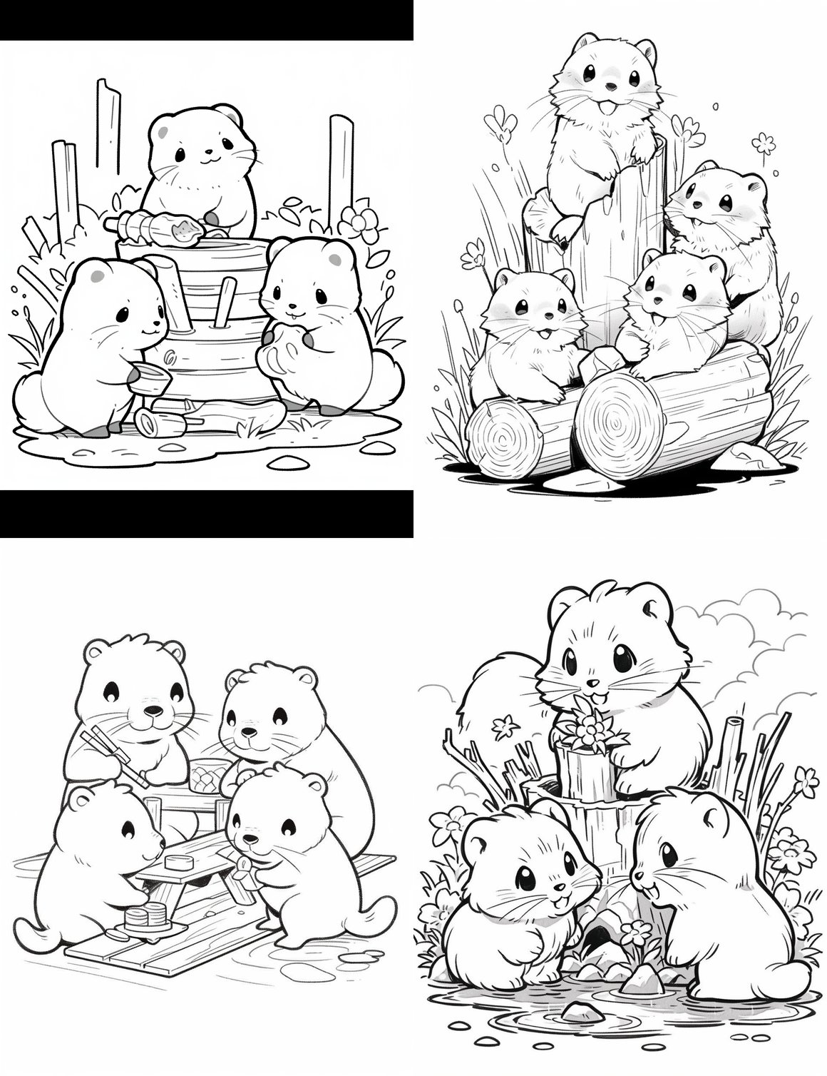 Children's Coloring Book - Midway Point