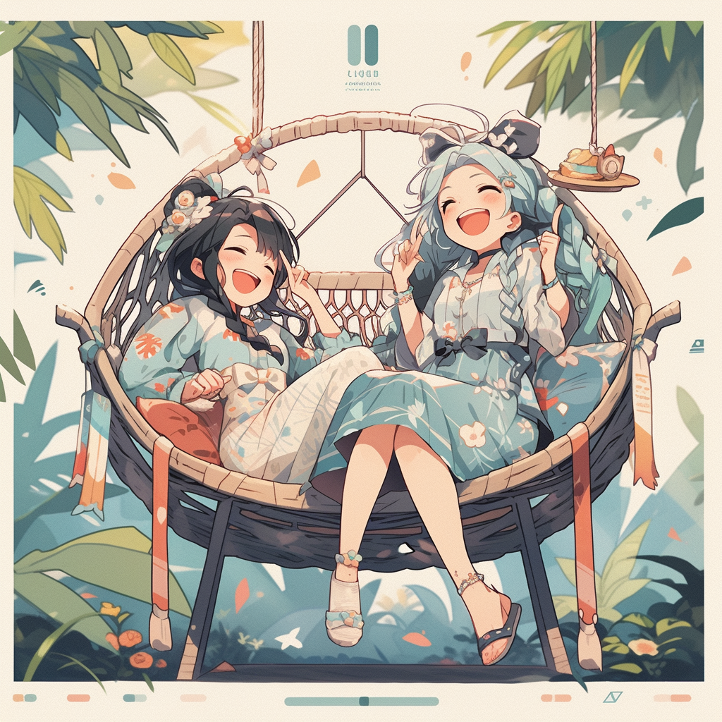 Hanging Chair Adventures with Graphic Design Inspirations